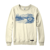Icefields Parkway Highway Western Road Trip Sweatshirt or Hoodie