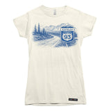 Icefields Parkway Highway Western Road Trip T-shirt