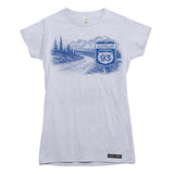 Icefields Parkway Highway Western Road Trip T-shirt