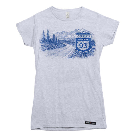 Icefields Parkway Highway Western Road Trip T-shirt