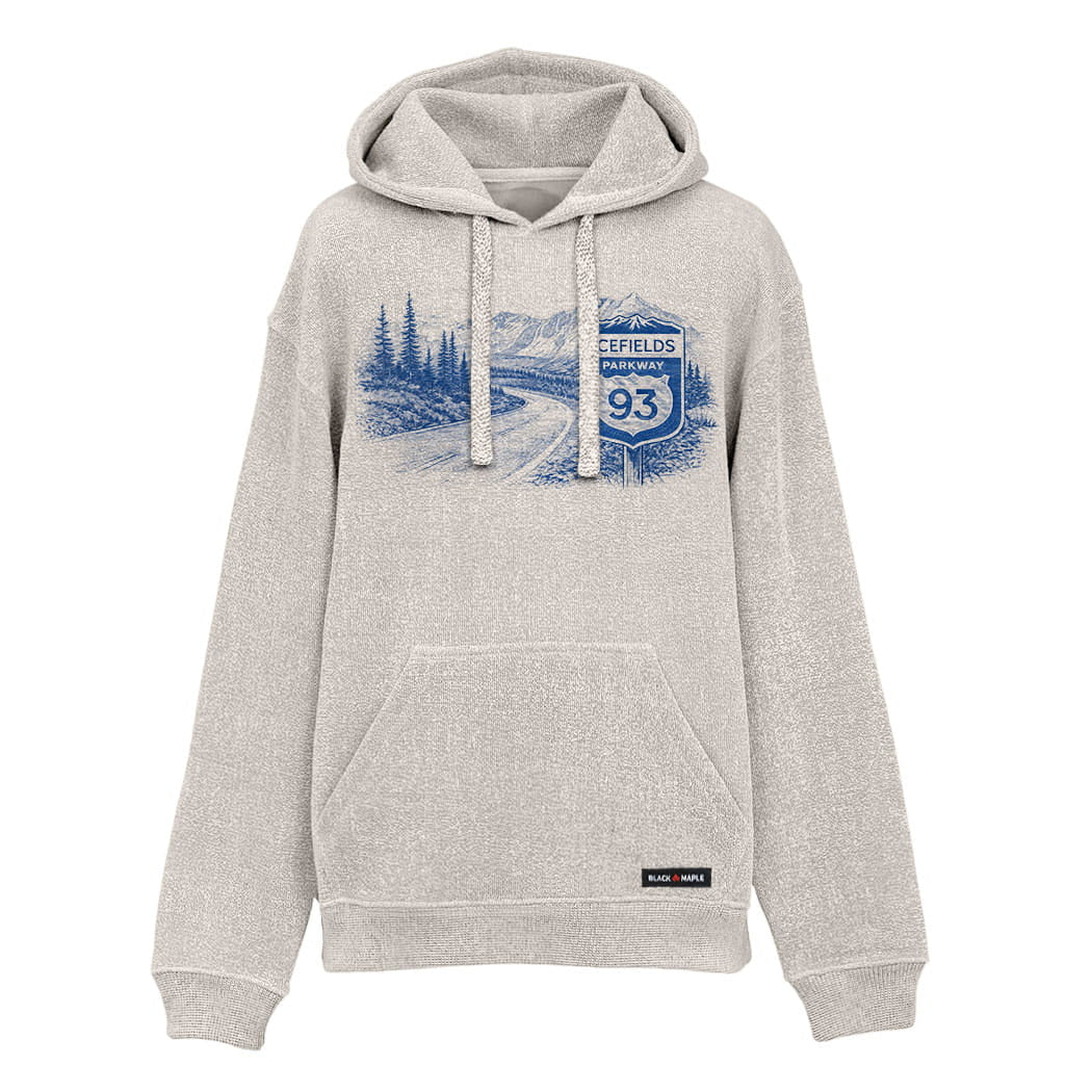 Icefields Parkway Highway Western Road Trip Nantucket Sweatshirt or Hoodie