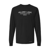 Island Lake Conservation Area Front & Back Print Long Sleeve T-Shirt | Credit Valley Parks