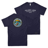 Island Lake Conservation Area Front & Back Print T-Shirt | Credit Valley Parks