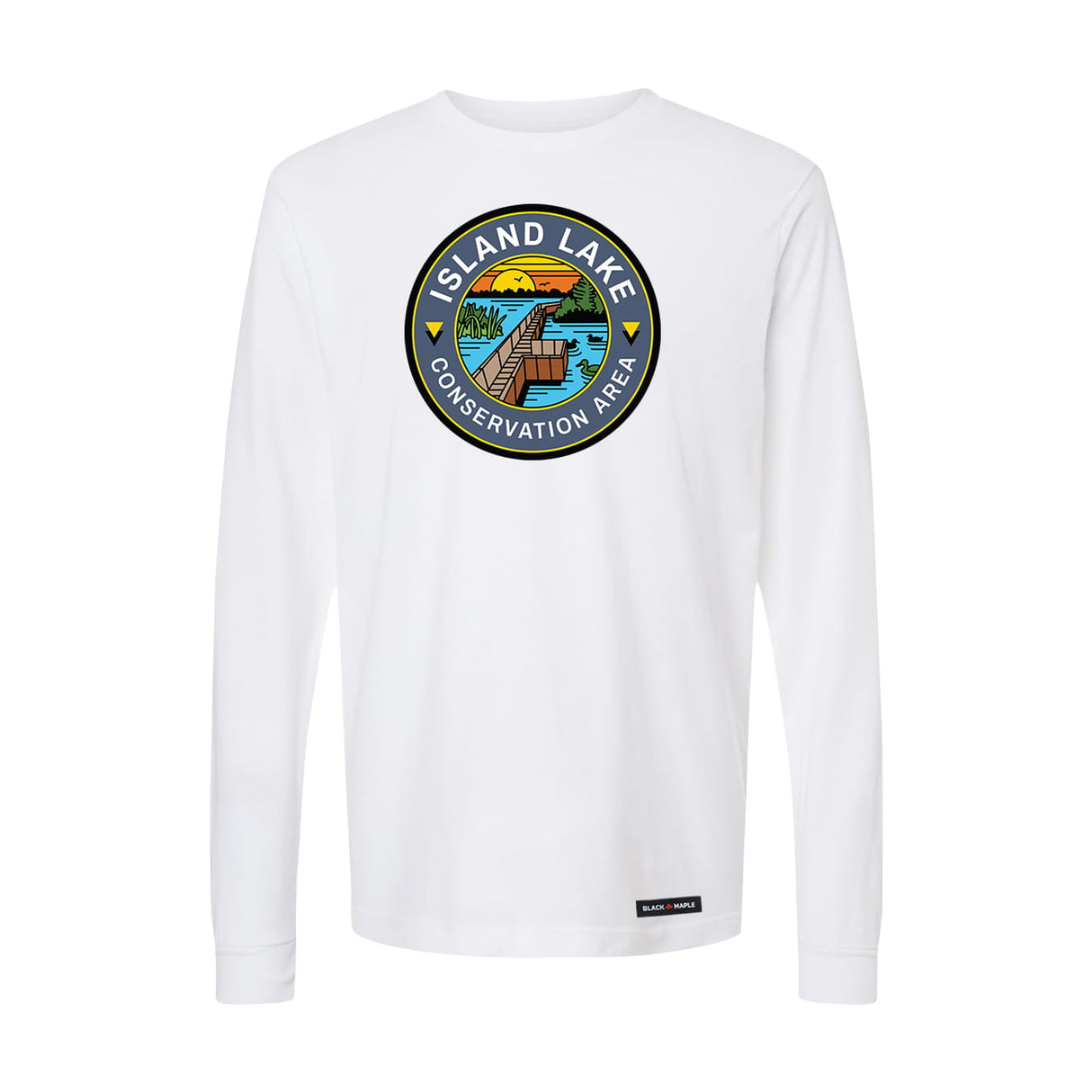 Island Lake Conservation Area Long Sleeve T-Shirt | Credit Valley Parks