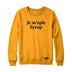 Je M'aple Syrup Sweatshirt and Hoodie