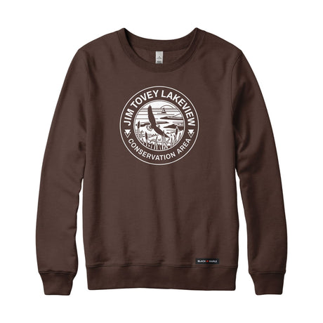 Jim Tovey Lakeview Conservation Area Monochrome Print Sweatshirt | Credit Valley Parks