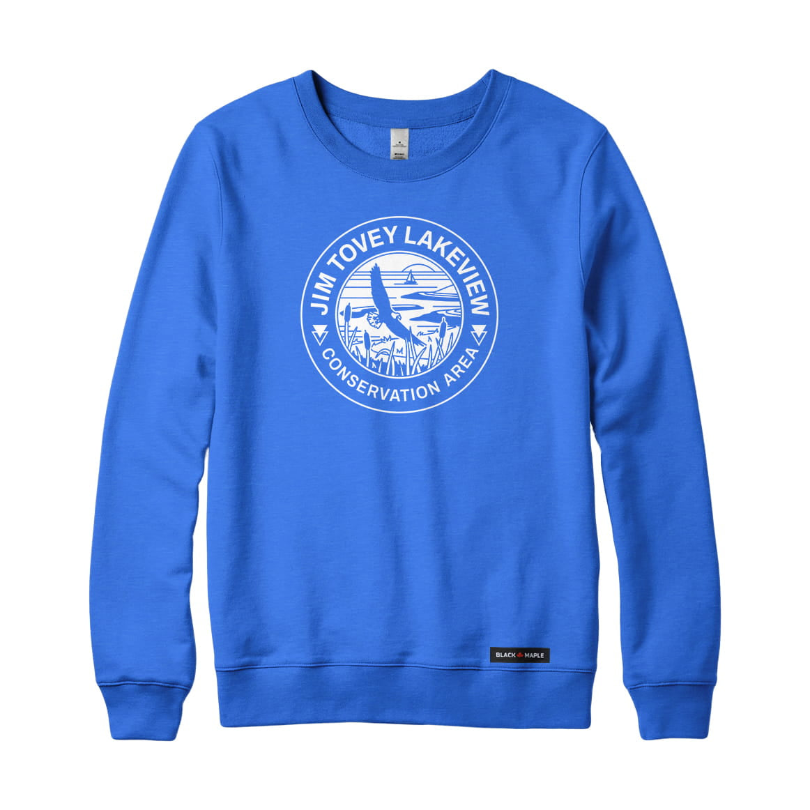 Jim Tovey Lakeview Conservation Area Monochrome Print Sweatshirt | Credit Valley Parks