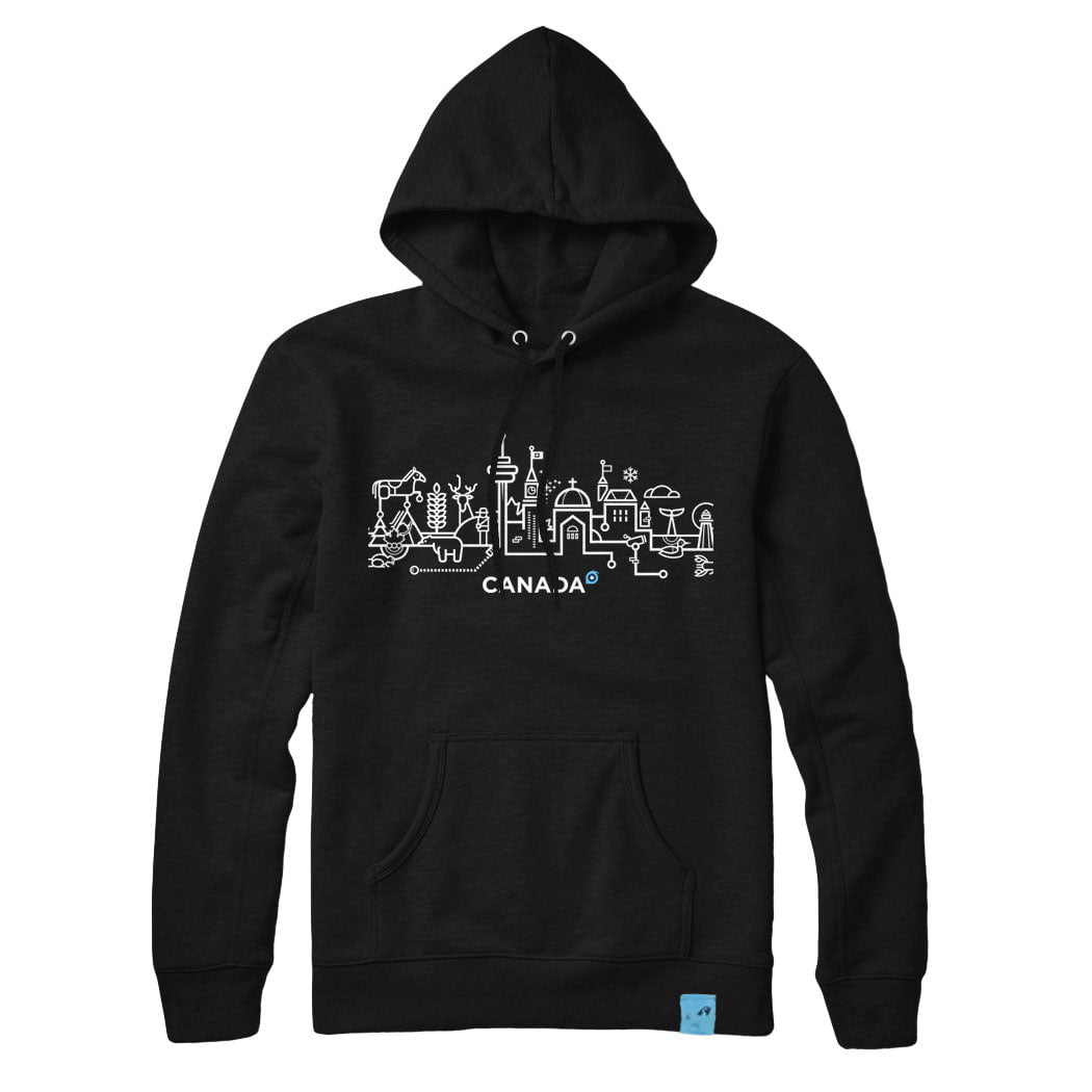 Kalooba Canada Skyline Hoodie