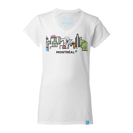 Kalooba Montreal Skyline T-shirt