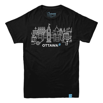 Kalooba Ottawa Skyline T-shirt