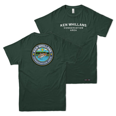 Ken Whillans Conservation Area Front & Back Print T-Shirt | Credit Valley Parks