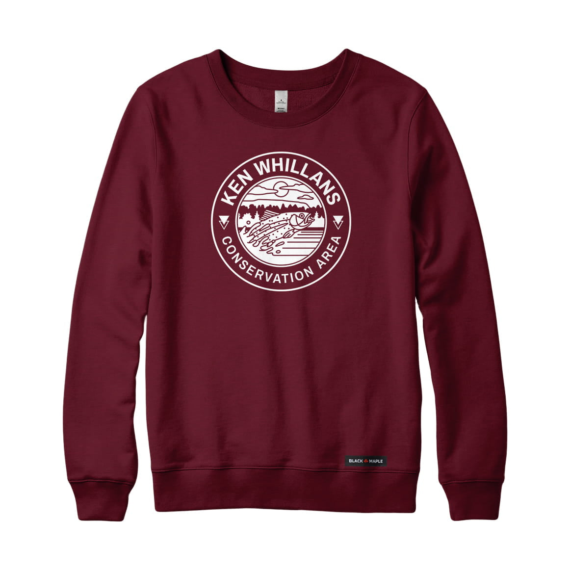 Ken Whillans Conservation Area Monochrome Print Sweatshirt | Credit Valley Parks