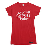 Ketchup Loves Chips T-shirt