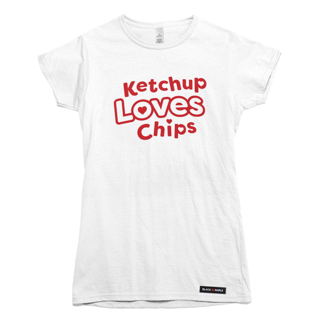 Ketchup Loves Chips T-shirt