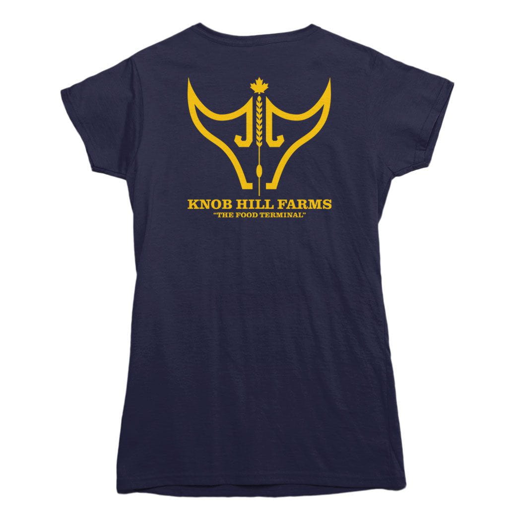 Knob Hill Farms Golden Logo T-shirt – Black Maple Trading Co.