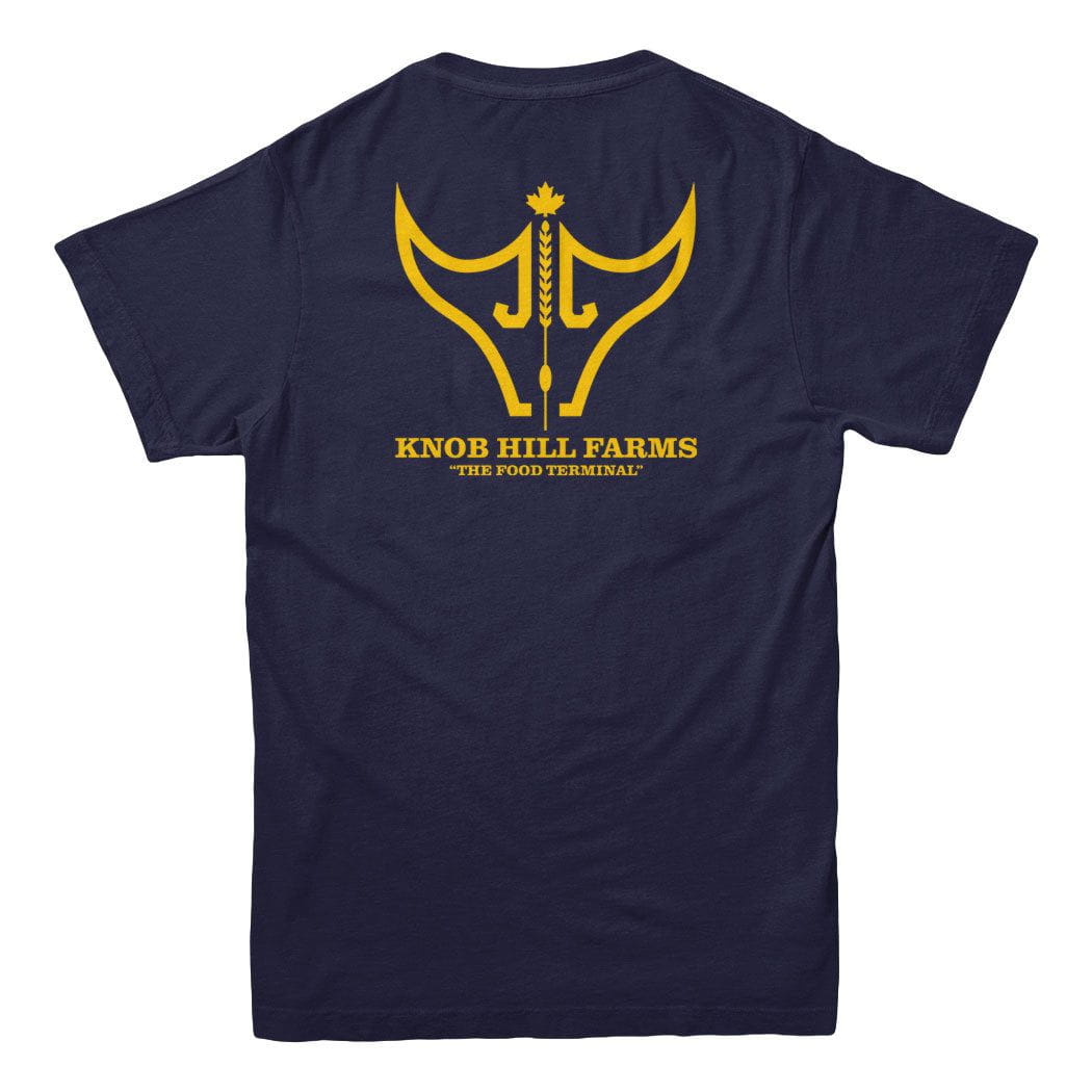 Knob Hill Farms Golden Logo T-shirt – Black Maple Trading Co.