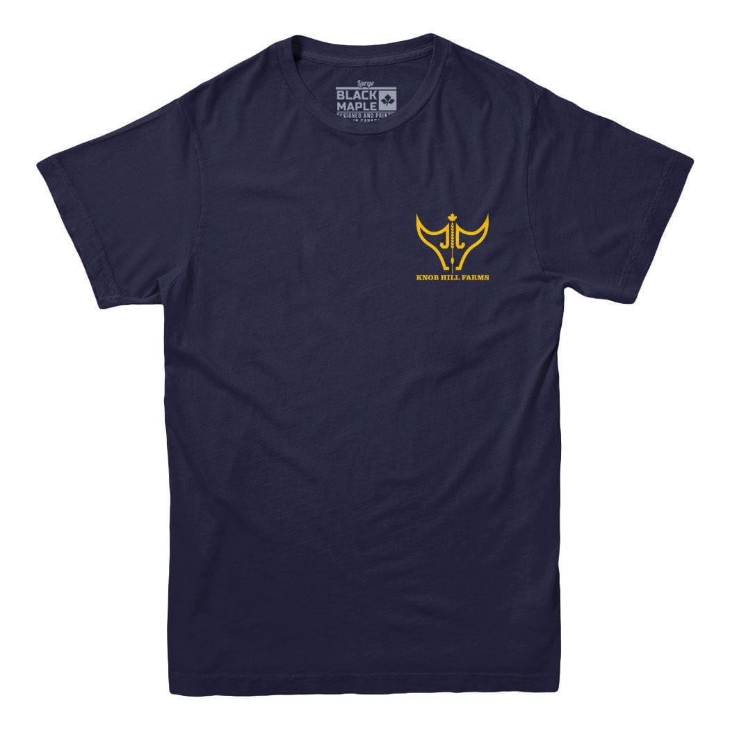 Knob Hill Farms Golden Logo T-shirt – Black Maple Trading Co.