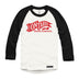 Lake Ontario North America Flag Raglan Baseball Shirt