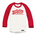 Lake Ontario North America Flag Raglan Baseball Shirt