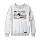 Lake Ontario Now and Forever Watercolour Crewneck Sweatshirt