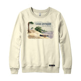 Lake Ontario Now and Forever Watercolour Crewneck Sweatshirt