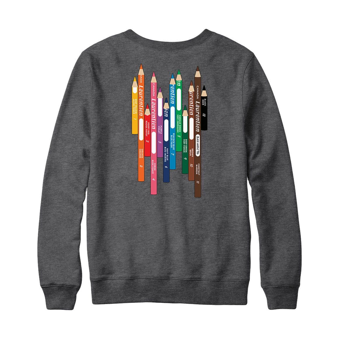 Laurentien Coloured Pencils Crewneck Sweatshirt