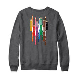 Laurentien Coloured Pencils Crewneck Sweatshirt