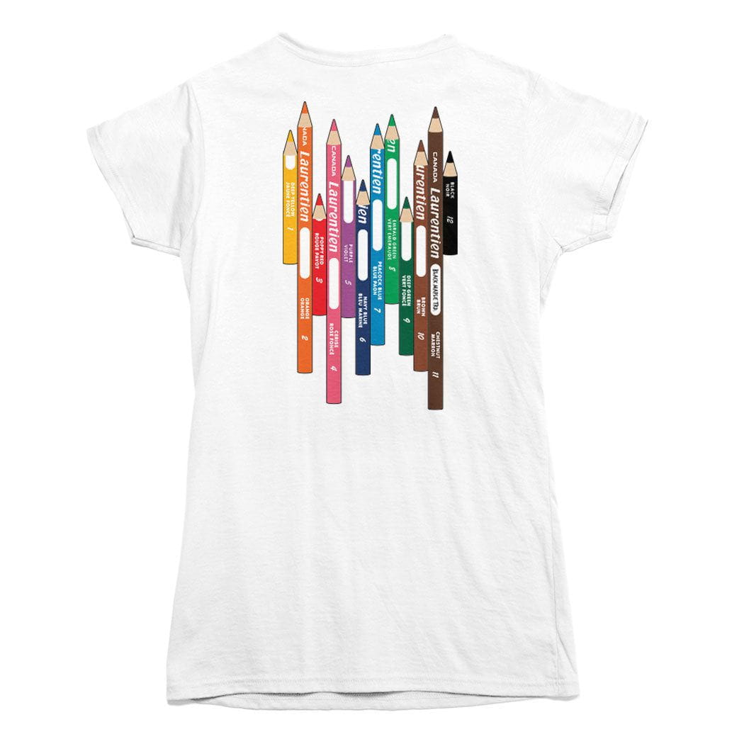 Laurentien Coloured Pencils T-shirt