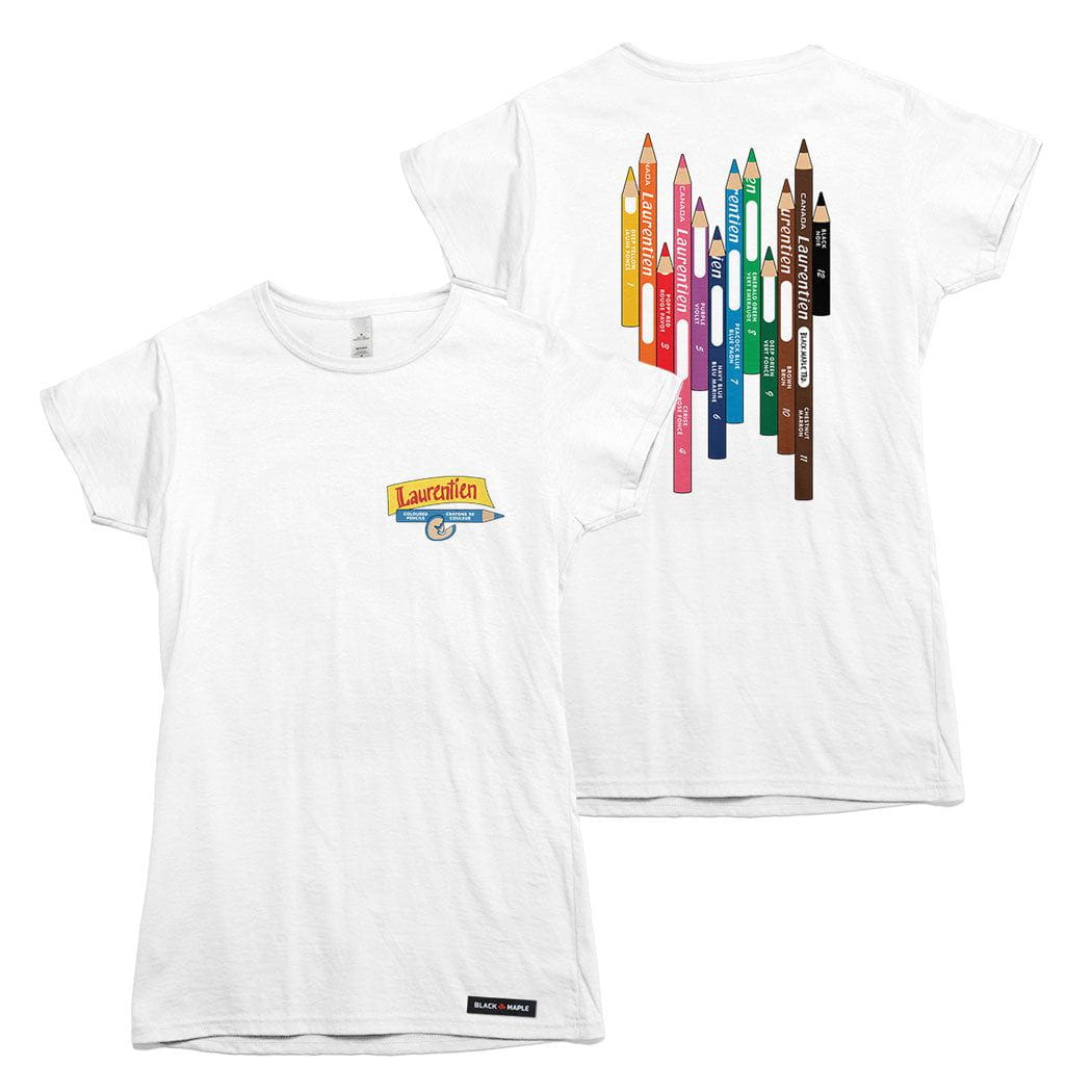 Laurentien Coloured Pencils T-shirt