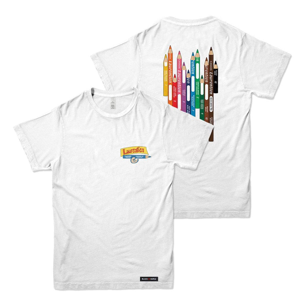 Laurentien Coloured Pencils T-shirt