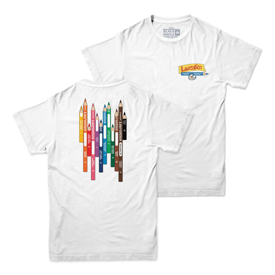 Laurentien Coloured Pencils T-shirt