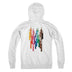 Laurentien Coloured Pencils Zip Hoodie