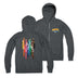 Laurentien Coloured Pencils Zip Hoodie