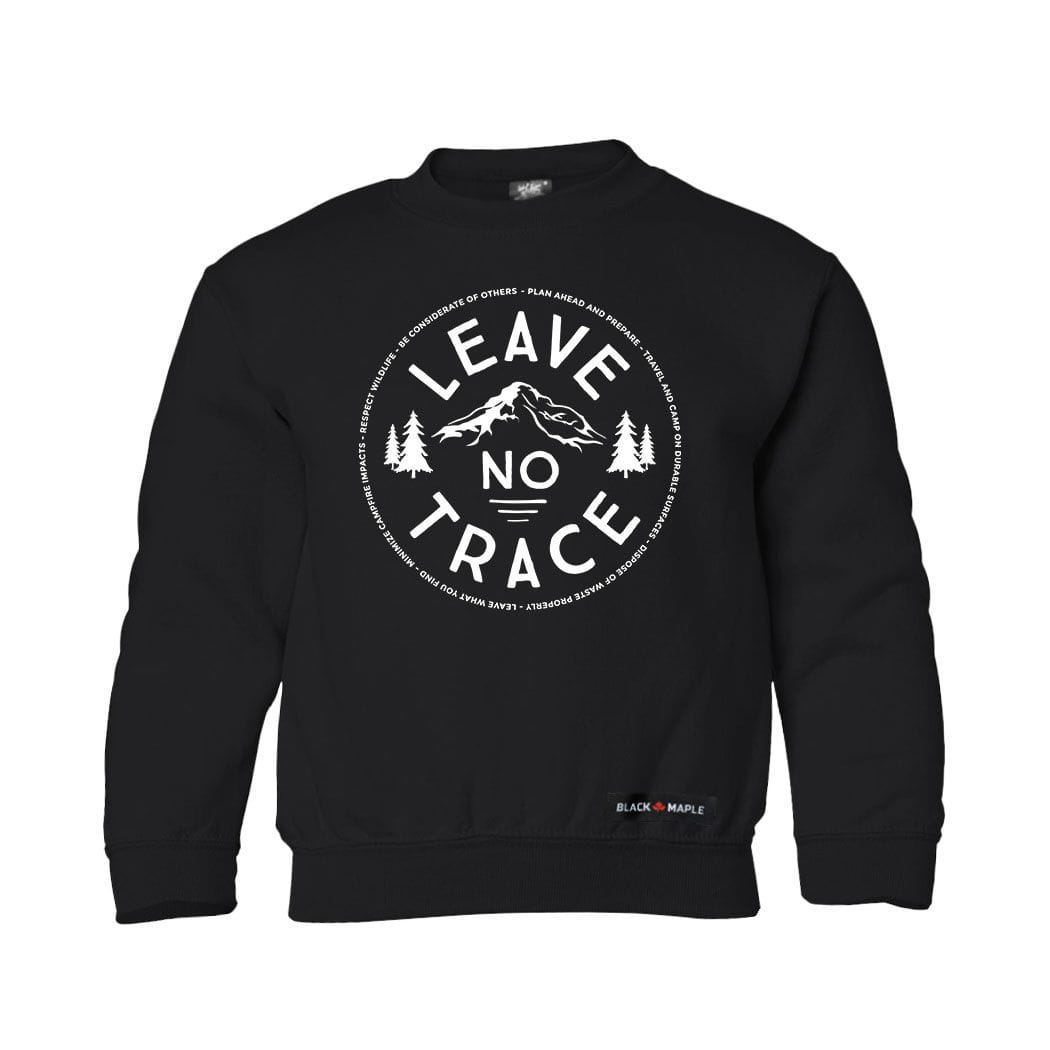 Leave No Trace Kids Crewneck Sweatshirt