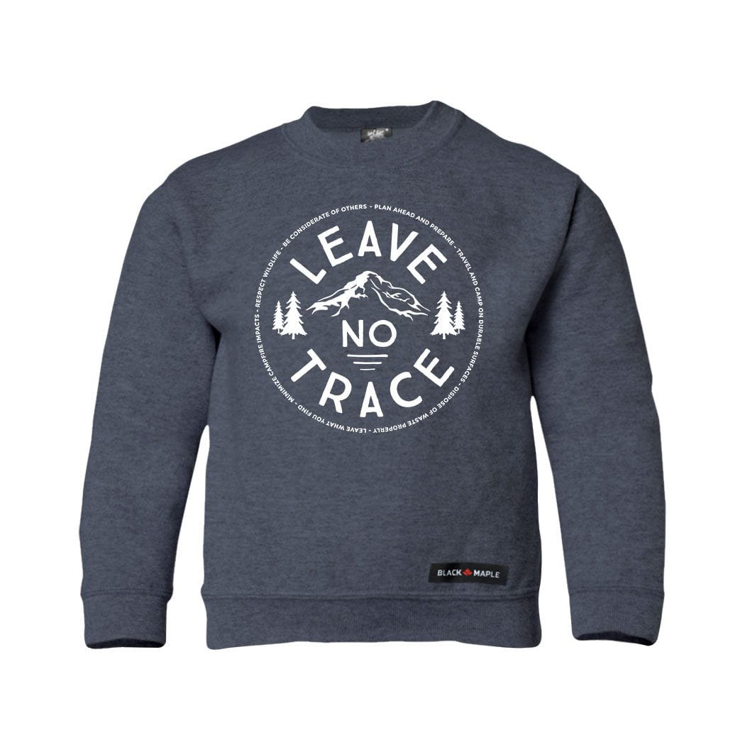 Leave No Trace Kids Crewneck Sweatshirt