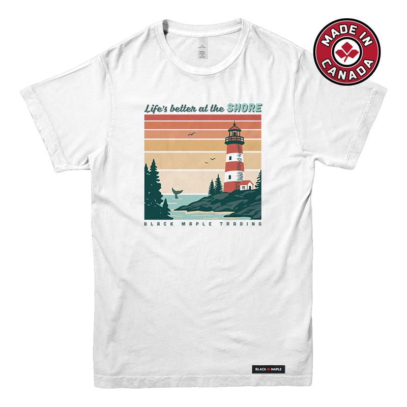 Life's better at the SHORE T-shirt