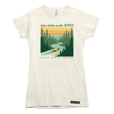 Life's better on the RIVER T-shirt