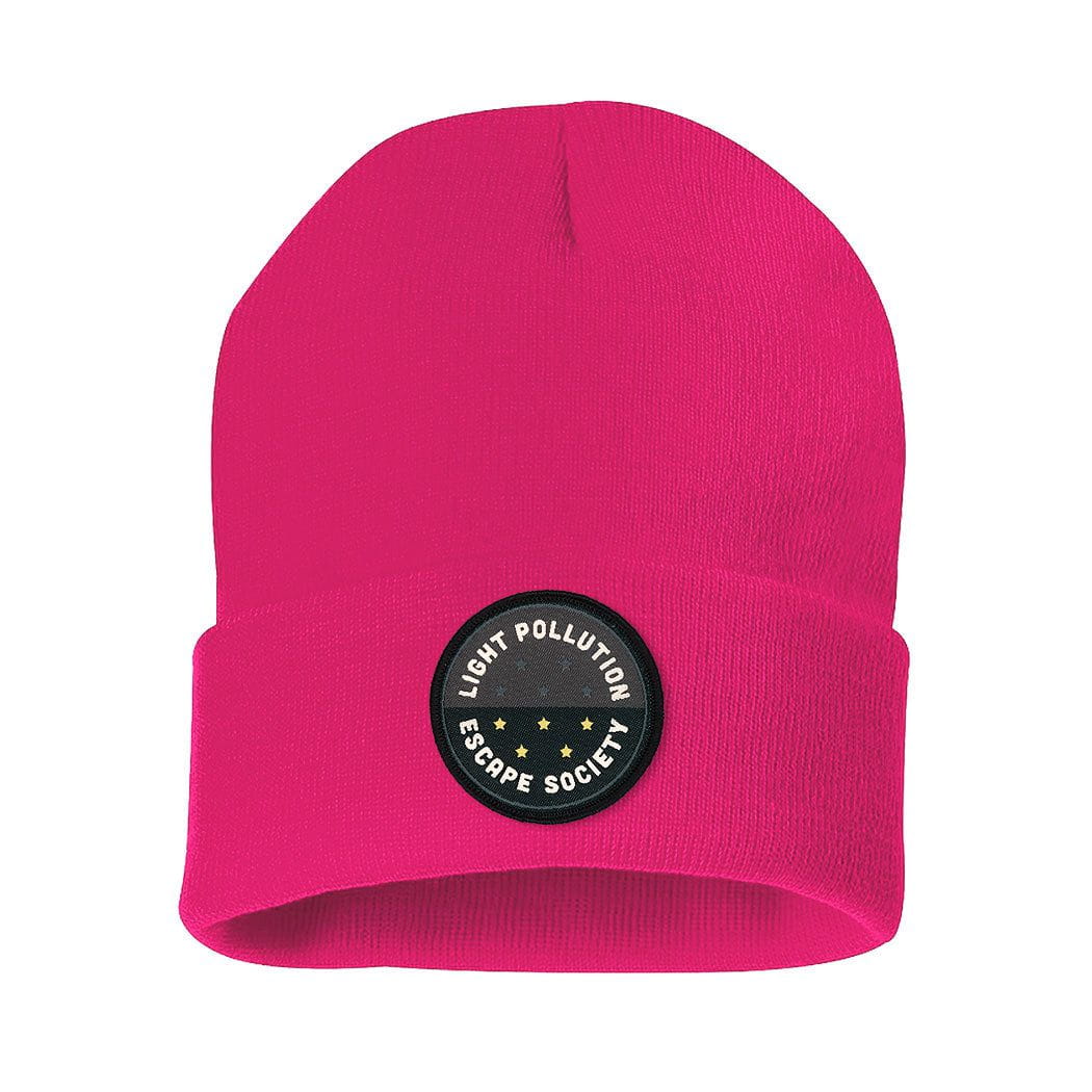 Light Pollution Escape Society Cuff Tuque