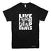 Live Laugh Drop Gloves T-shirt