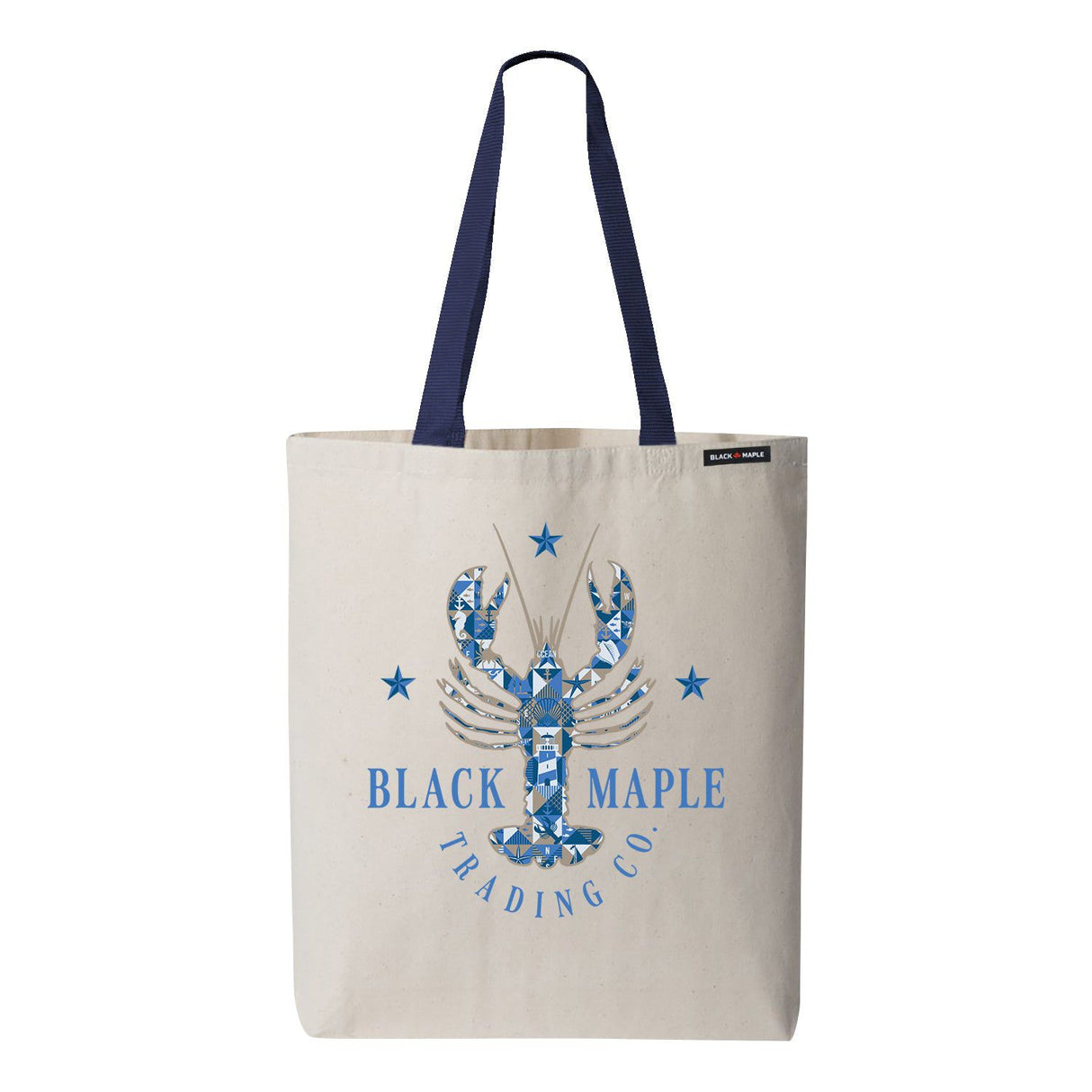 Lobster Patchwork Tote Bag