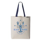 Lobster Patchwork Tote Bag