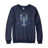 Lobster Patchwork Crewneck Sweatshirt