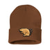 Lucky Beaver Patch Cuff Knit Tuque