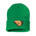 Lucky Beaver Patch Cuff Knit Tuque