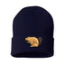 Lucky Beaver Patch Cuff Knit Tuque