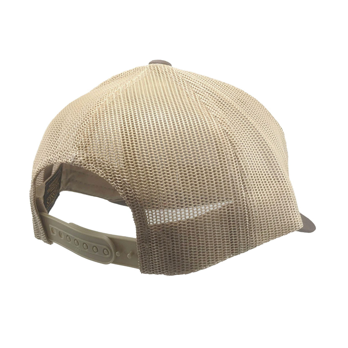 Lucky Beaver Patch Curved Brim Trucker Cap