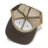 Lucky Beaver Patch Curved Brim Trucker Cap