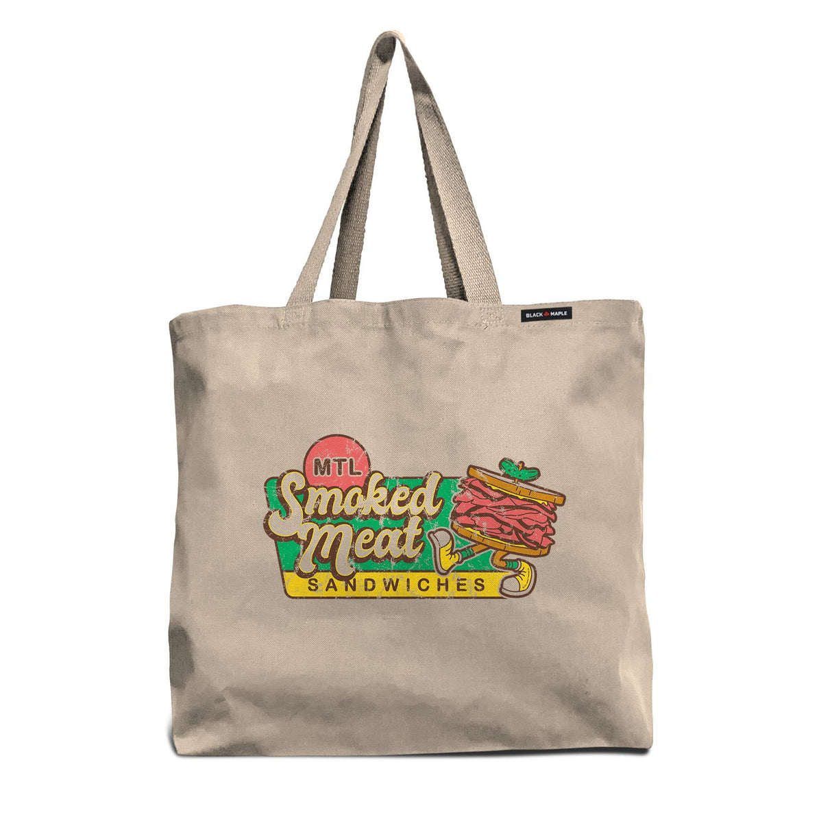MTL Smoked Meat Sandwiches Tote Bag