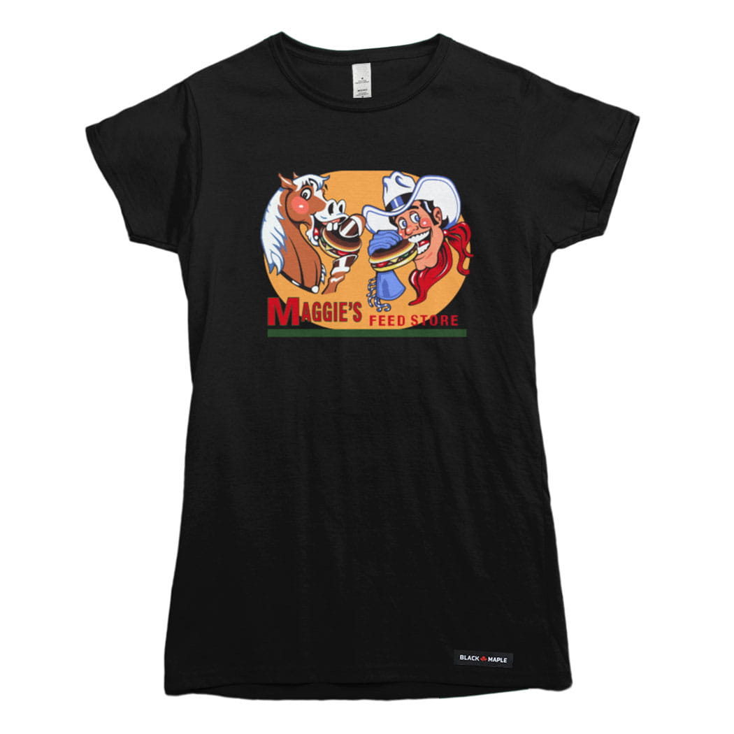 Maggies Feed Store Mascots T-shirt