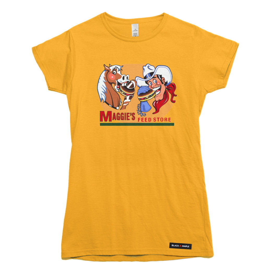 Maggies Feed Store Mascots T-shirt